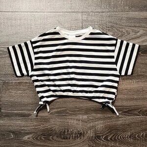 ⛅️ Zara striped Crop Top ⛅️